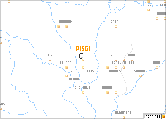 map of Pisgi