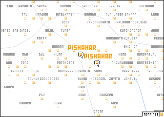 map of Pishahar