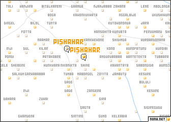 map of Pishahar
