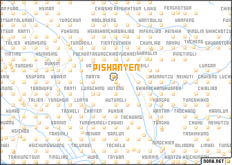 map of Pi-shan-yen