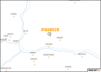 map of Pishanza