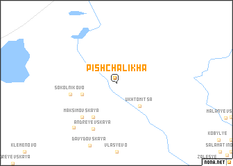 map of Pishchalikha