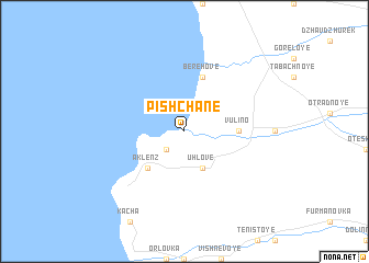 map of Pishchane