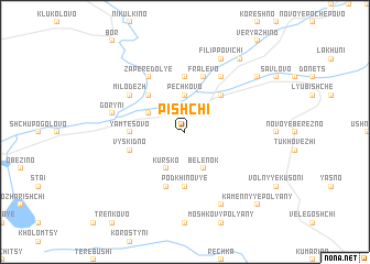 map of Pishchi