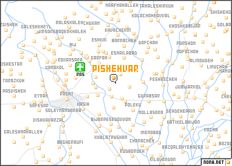 map of Pīsheh Var