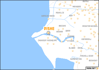 map of Pishë