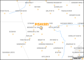map of Pishkari