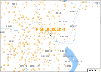 map of Pishlaur Derai