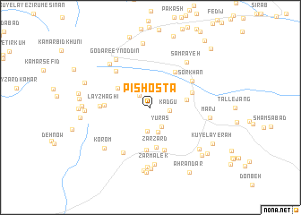 map of Pīshostā