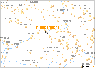 map of Pisho Tandai