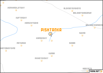 map of Pishtanka
