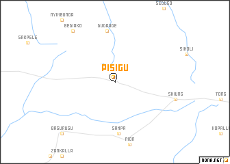map of Pisigu