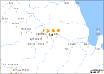 map of Pisingam