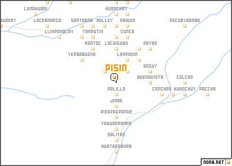 map of Pisin