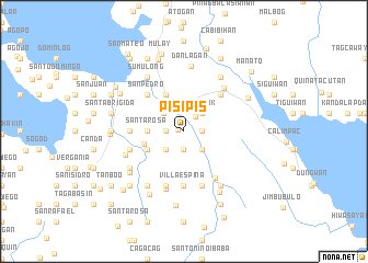 map of Pisipis