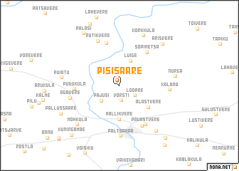 map of Pisisaare