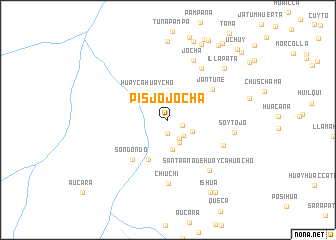 map of Pisjojocha