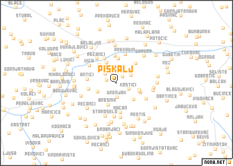 map of Piskalj