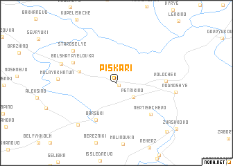 map of Piskari