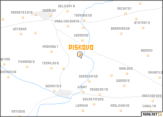 map of Piskovo