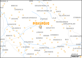 map of Piskupovo