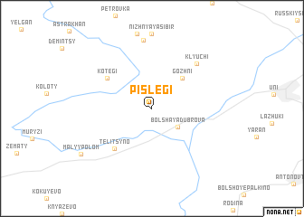 map of Pislegi