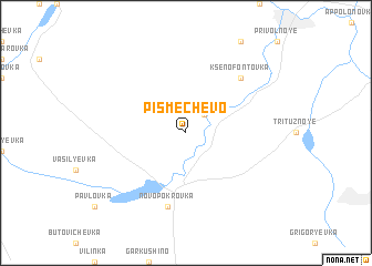 map of Pismechëvo