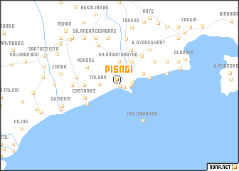 map of Pisngi