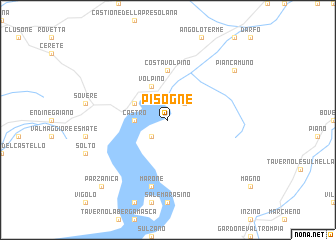 map of Pisogne