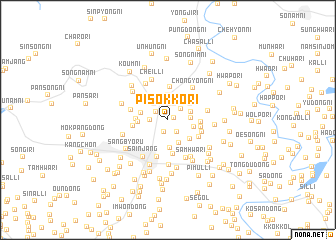 map of Pisŏkkŏ-ri