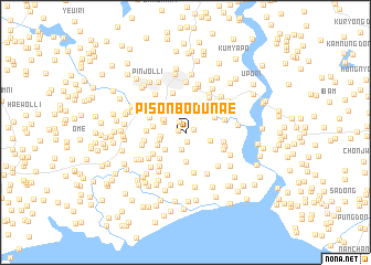 map of Pisŏnbŏdŭnae