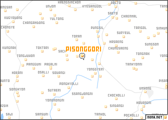 map of Pisŏnggŏ-ri