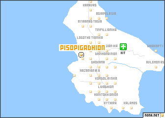 map of Píso Pigádhion