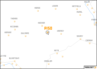 map of Piso