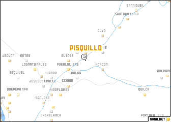 map of Pisquillo