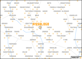 map of Pissalogo