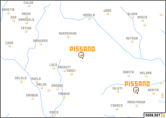 map of Pissano