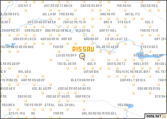 map of Pissau