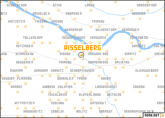 map of Pisselberg