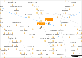 map of Pissi