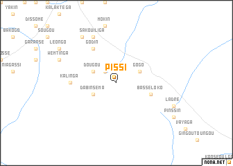 map of Pissi