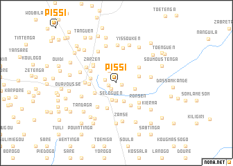 map of Pissi