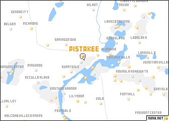 map of Pistakee