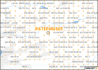 map of Pisterhausen