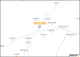 map of Pistishí