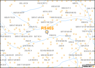 map of Pisweg