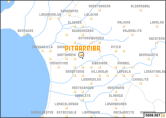 map of Pita Arriba