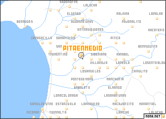 map of Pita en Medio