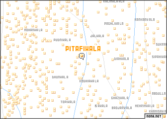 map of Pitāfiwāla
