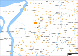 map of Pitāfi